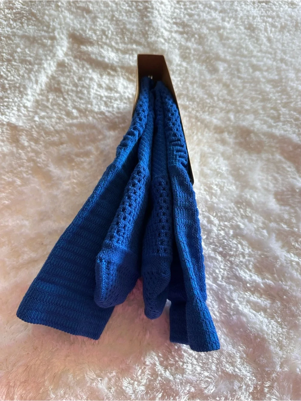 Blue Nike Unicorn Socks
